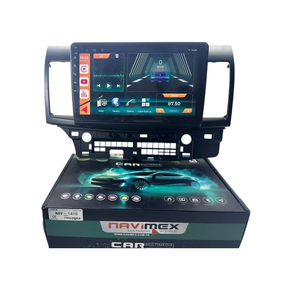 Navimex Mitsubishi Lancer 2010 Navimex Samsung İşlemcili Fanlı Profesyonel Oem Multimedia ürün görseli 1