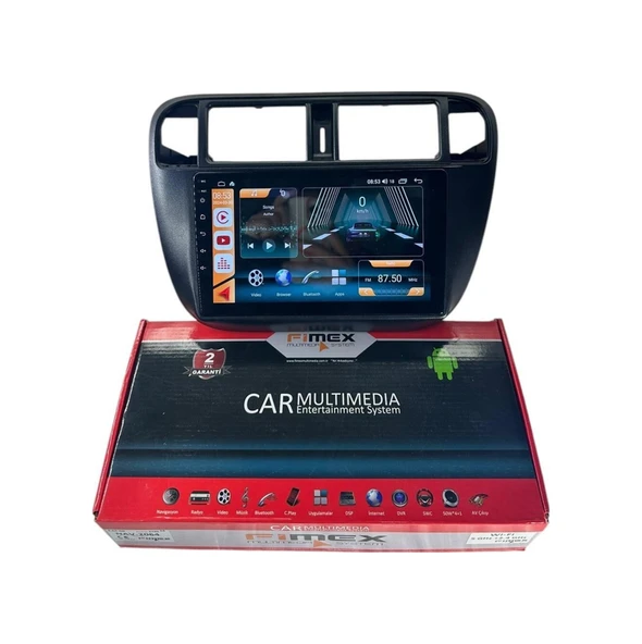 Fimex Honda Civic İes 1999-2005 Fimex 2-64 Dspli Pro Oem Multimedia ürün görseli 1