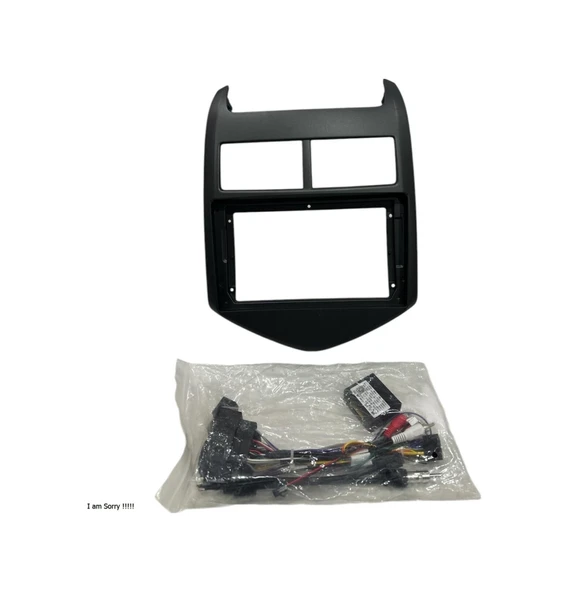 Navimex Chevrolet Aveo 2012-2018 9'' Multimedya Çerçevesi Yüksek Kalite ürün görseli 1