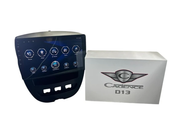 Cadence Peugeot 107 2005-2014 Cadence D13 Yeni Seri İşlemcili Pro Oem Multimedia ürün görseli 1