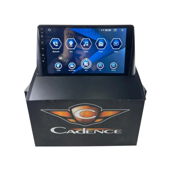 Cadence Renault Megane 2 2004-2010 Cadence T5 İşlemcili Profesyonel 360 Cam Destekli Oem Multimedia ürün görseli 1