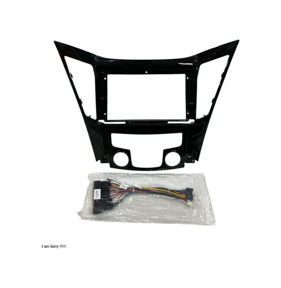 Navimex Hyundai Sonato 2011-2014 9'' Multimedya Çerçevesi Yüksek Kalite ürün görseli 1