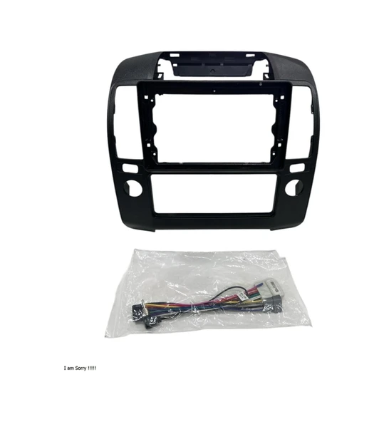 Navimex Nissan Navara 2006-2010 9'' Multimedya Çerçevesi Yüksek Kalite ürün görseli 1