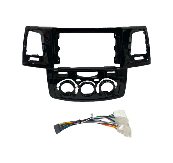 Navimex Toyota Hilux 2006-2014 Analog 9'' Multimedya Çerçevesi Yüksek Kalite ürün görseli 1