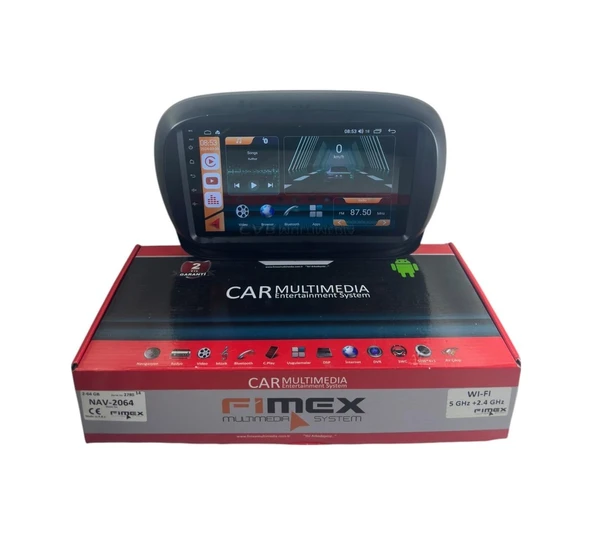 Fimex Fiat 500x 2014-2022 Fimex 2-64 Dspli Pro Oem Multimedia ürün görseli 1
