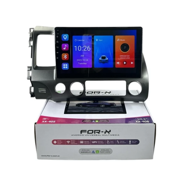 For-X Honda Civic 2006-2011 Forx 4-64 Profesyonel Oem Multimedia ürün görseli 1