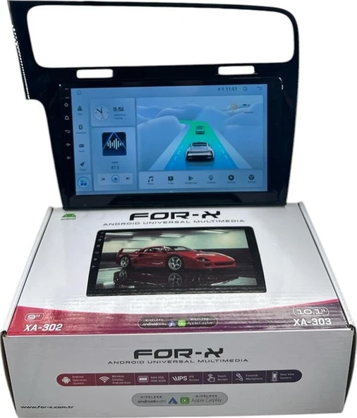 For-X Golf 7 2013-2016 Forx 2-32 Yeni Seri İşlemcili Pro Oem Multimedia ürün görseli 1