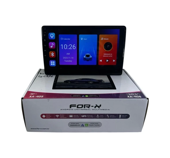 For-X Tüm Araçlara Uygun Tek Din 9'' Forx 4-64 Profesyonel Oem Multimedia ürün görseli 1