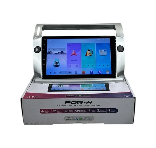 For-X Citroen C4 2004-2009 Forx 2-32 Yeni Seri İşlemcili Pro Oem Multimedia ürün görseli 1
