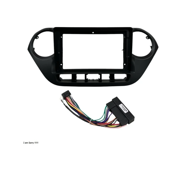 Navimex Hyundai İ10 2012-2018 9'' Multimedya Çerçevesi Yüksek Kalite ürün görseli 1