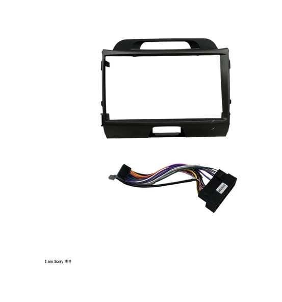 Navimex Kia Sportage 2010-2015 9'' Multimedya Çerçevesi Yüksek Kalite ürün görseli 1
