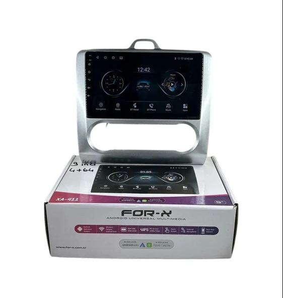 For-X Focus 2 2007-2011 Forx 4-64 Profesyonel Oem Multimedia ürün görseli 1