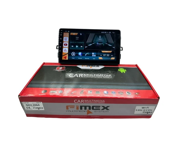 Fimex Toyota Auris 2011 Fimex 2-64 Dspli Pro Oem Multimedia ürün görseli 1