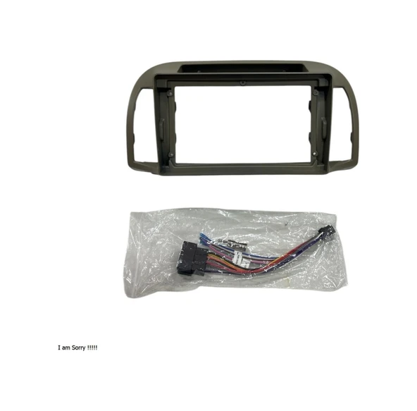 Navimex Nissan Micra 2002-2010 9'' Multimedya Çerçevesi Yüksek Kalite ürün görseli 1