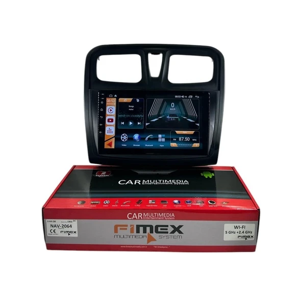 Fimex Sandero-symbol 2014-2019 Fimex 2-64 Dspli Pro Oem Multimedia ürün görseli 1