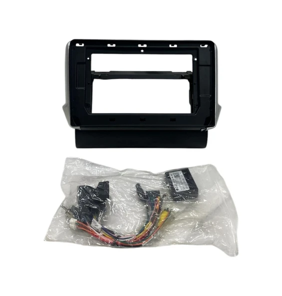 Navimex Peugeot 208 2012-2020 10'' Multimedya Çerçevesi Yüksek Kalite ürün görseli 1