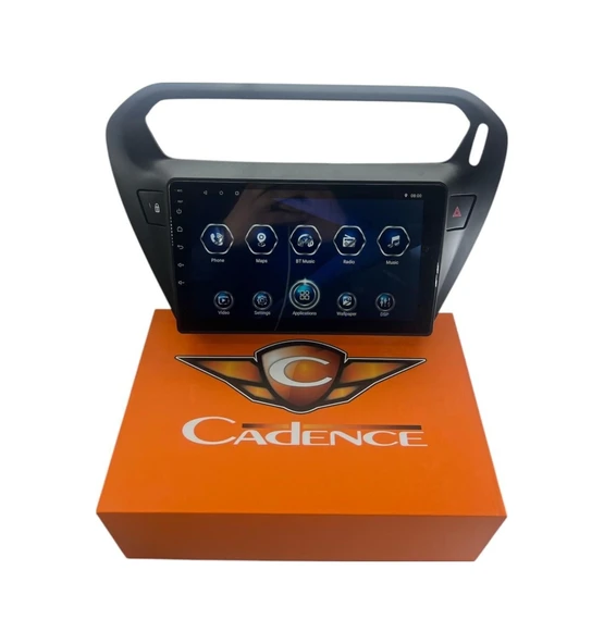Cadence Peugeot 301 2013-2018 Cadence T5 İşlemcili Profesyonel 360 Cam Destekli Oem Multimedia ürün görseli 1