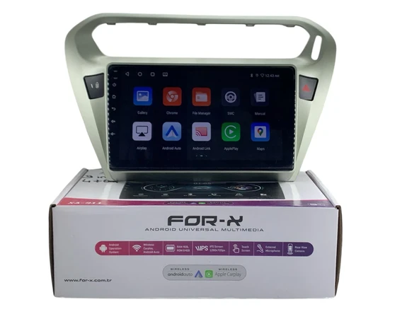 For-X Pejo 307 Forx 4.64 Pro Multimedya Tam Çerçeve ürün görseli 1