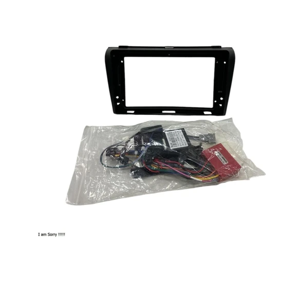 Navimex Mazda 3 2004-2009 9'' Multimedya Çerçevesi Yüksek Kalite ürün görseli 1