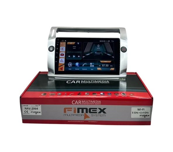 Fimex Citroen C4 2004-2009 Fimex 2-64 Dspli Pro Oem Multimedia ürün görseli 1