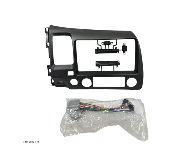 Navimex Honda Civic Fd6 9'' Multimedya Çerçevesi Yüksek Kalite ürün görseli 1