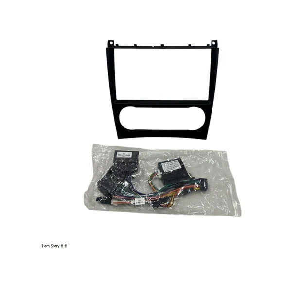 Navimex Mercedes W211 2007-2011 9'' Multimedya Çerçevesi Yüksek Kalite ürün görseli 1