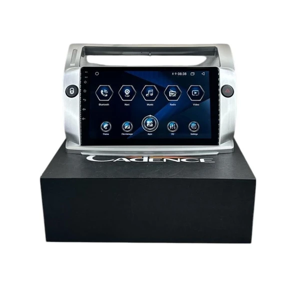 Cadence Citroen C4 2004-2009 Cadence T5 İşlemcili Profesyonel 360 Cam Destekli Oem Multimedia ürün görseli 1