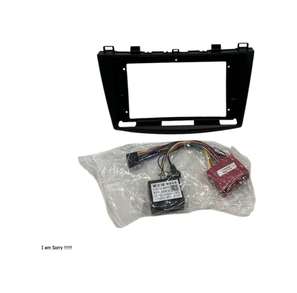 Navimex Mazda 3 2010-2013 9'' Multimedya Çerçevesi Yüksek Kalite ürün görseli 1