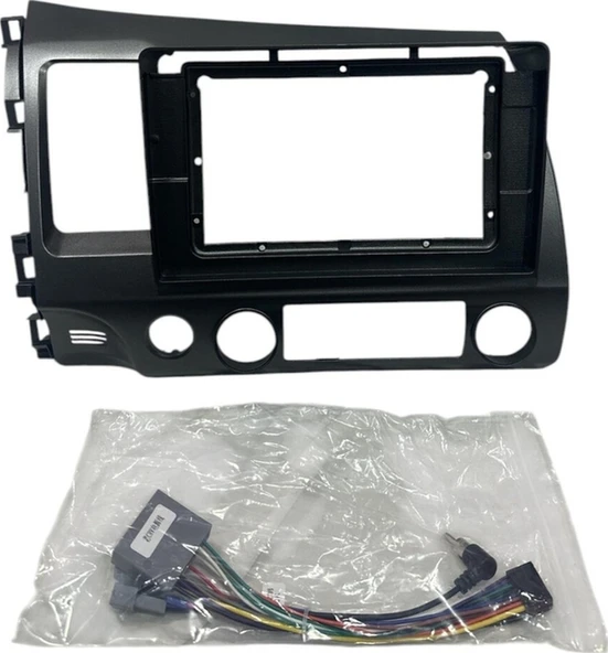 Navimex Honda Civic Fd6 2006-2011 10'' Multimedya Çerçevesi Yüksek Kalite ürün görseli 1