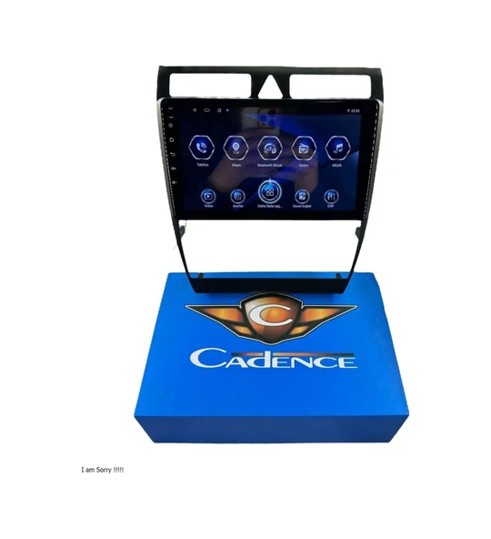 Cadence Audi A6 1997-2003 Cadence 6-128 Sim Kartlı 360 Cam Destekli Pro Oem Multimedia ürün görseli 1