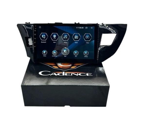 Cadence Toyota Corolla 2013-2016 Cadence T5 İşlemcili Profesyonel 360 Cam Destekli Oem Multimedia ürün görseli 1