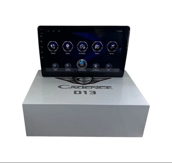 Cadence Tüm Araçlara Uygun Tek Din 9'' Cadence D13 Yeni Seri İşlemcili Pro Oem Multimedia ürün görseli 1
