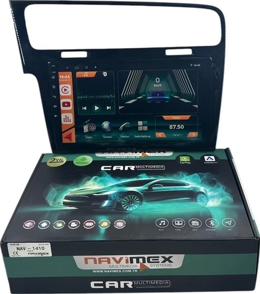 Navimex Golf 7 2013-2016 Navimex Samsung İşlemcili Fanlı Profesyonel Oem Multimedia ürün görseli 1