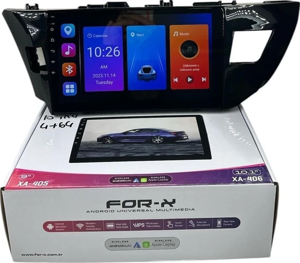 For-X Toyota Corolla 2013-2016 Forx 4-64 Profesyonel Oem Multimedia ürün görseli 1