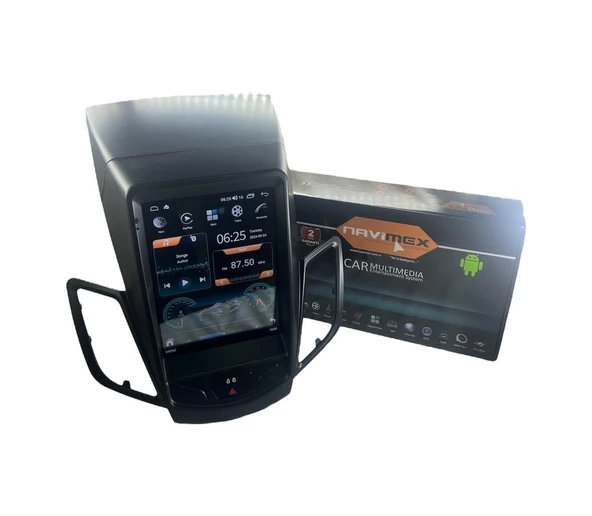 Navimex Ford Fiesta 2009-2014 Navimex Samsung İşlemcili Fanlı Profesyonel Tesla Oem Multimedia ürün görseli 1