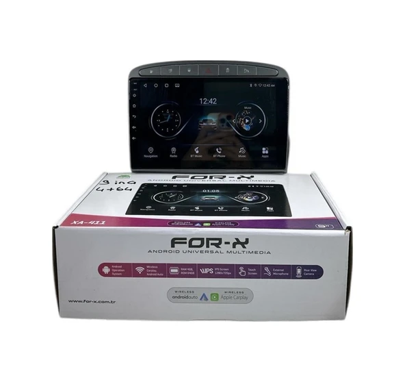 For-X Peugeot 308-408 2007-2013 Forx 4-64 Profesyonel Oem Multimedia ürün görseli 1