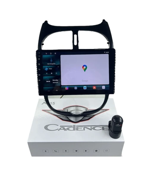 Cadence Peugeot 206 2006-2011 Cadence R15 Dvr Kayıt Cihazı Pro Oem Multimedia ürün görseli 1