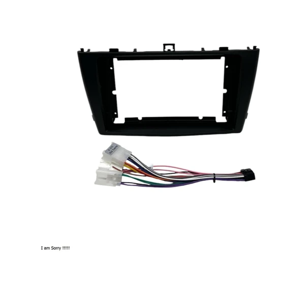 Navimex Toyota Avensis 2009-2014 9'' Multimedya Çerçevesi Yüksek Kalite ürün görseli 1