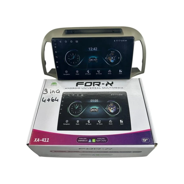 For-X Nissan Migra 2002-2010 Forx 4-64 Profesyonel Oem Multimedia ürün görseli 1