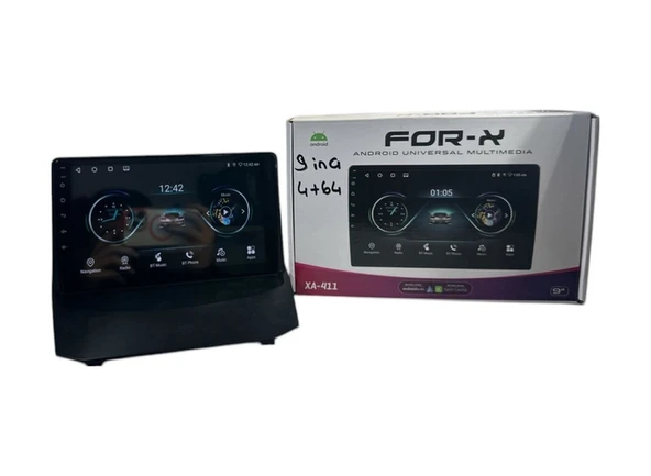 For-X Fiesta 2009-2012 Forx 4-64 Profesyonel Oem Multimedia ürün görseli 1