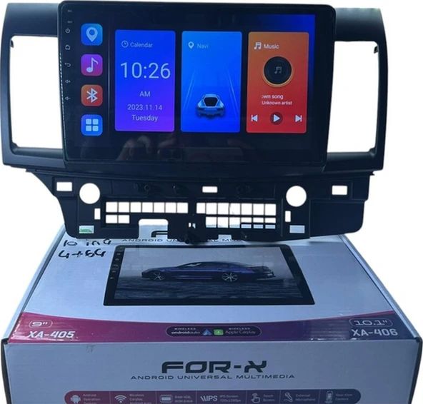 For-X Mitsubishi Lancer 2010 Forx 4-64 Profesyonel Oem Multimedia ürün görseli 1