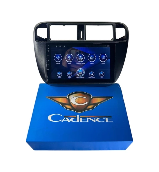 Cadence Honda Civic İes 1999-2005 Cadence 6-128 Sim Kartlı 360 Cam Destekli Pro Oem Multimedia ürün görseli 1