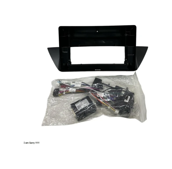 Navimex Bmw X1 2009-2015 Çekilecek 9'' Multimedya Çerçevesi Yüksek Kalite ürün görseli 1