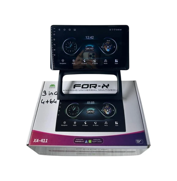 For-X Clio 1-2 Forx 4-64 Profesyonel Oem Multimedia - Resim 2