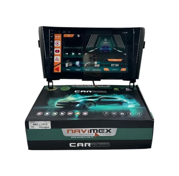 Navimex Qashqai-xtrail 2014-2021 Navimex Samsung İşlemcili Fanlı Profesyonel Oem Multimedia ürün görseli 1