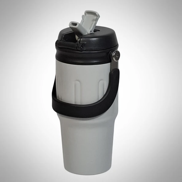 Paslanmaz Çelik Termos 650 ml -Sızdırmaz Kapak,Geniş Ağızlı ürün görseli 1