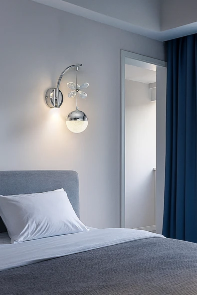 akyzlighting LUCY LEDLİ PİLLİ APLİK ürün görseli 1