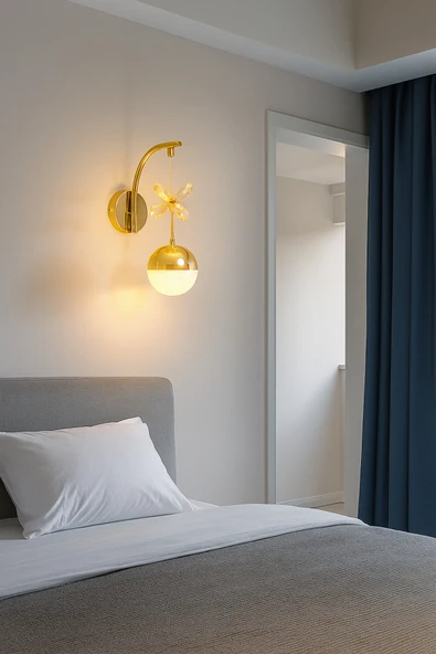 akyzlighting LUCY LEDLİ PİLLİ APLİK ürün görseli 1
