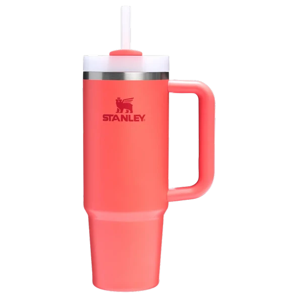 STANLEY The Quencher H2.O FlowState Tumbler 0.89L / 30oz Hot Coral ürün görseli 1