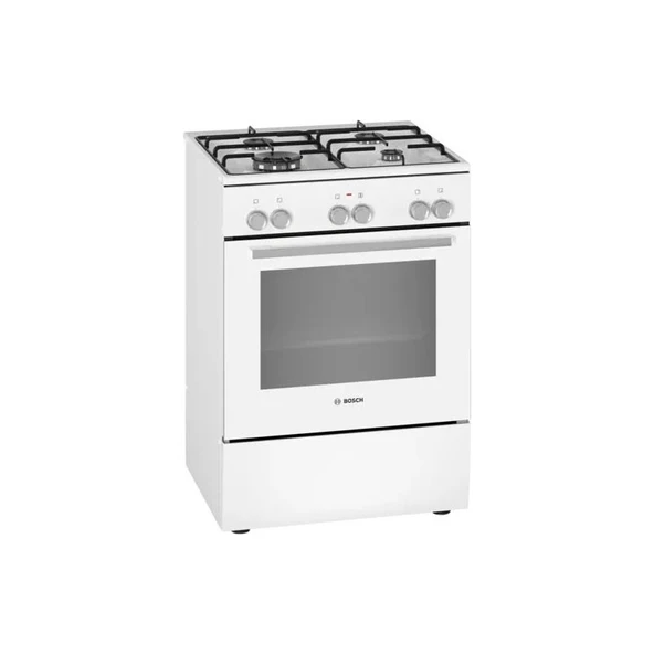 Bosch HXA090H21T Ocaklı Fırın Gazlı/elektrikli Beyaz ürün görseli 1